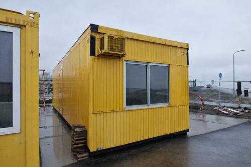 Kantoorunit 10x3 meter warsco schaftkeet