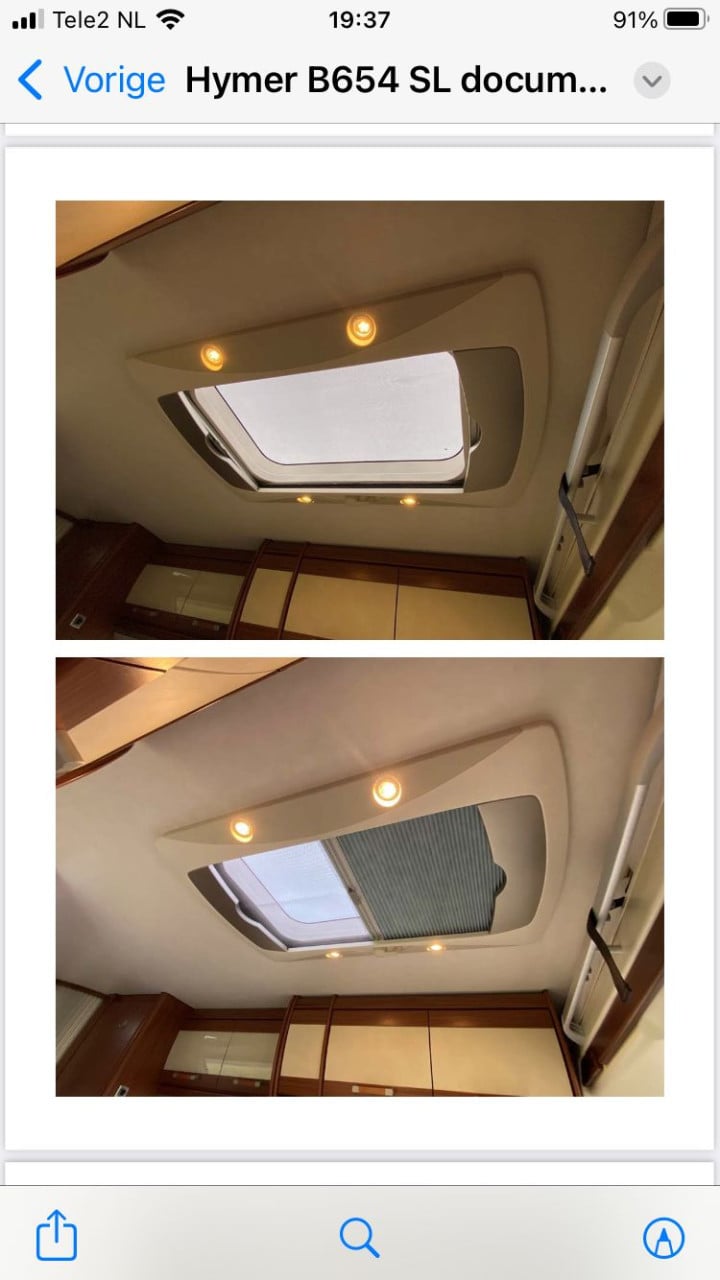 Hymer B654 SL Silver-Line Top staat