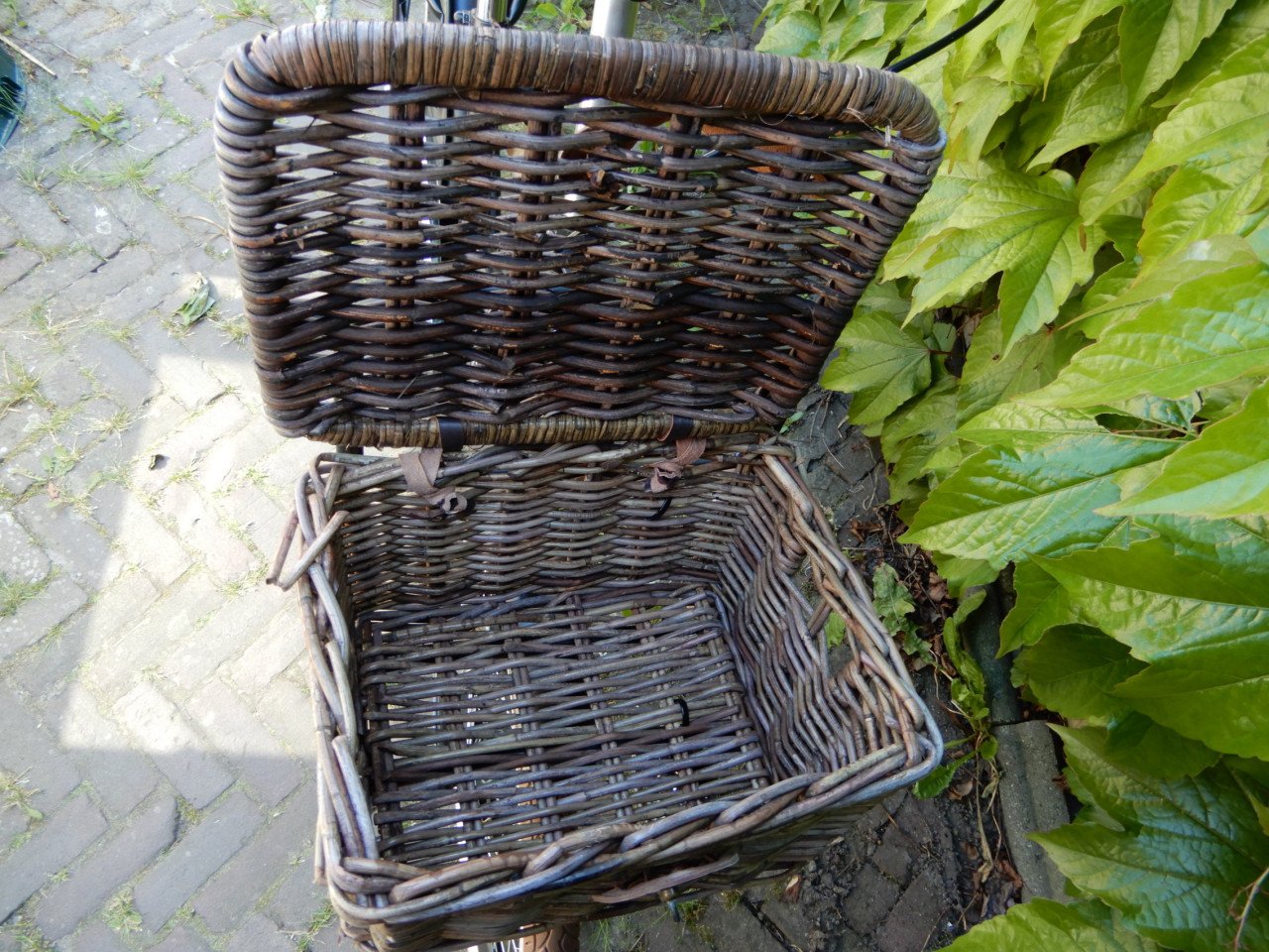 Nogan Vintage Transportfiets 22 inch Meisjes Mat Zwart fiets