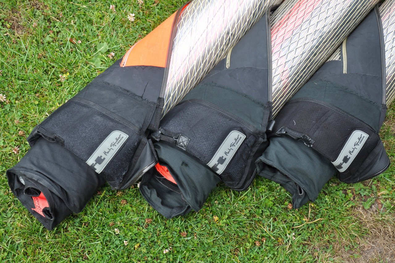 3.9 - 4.3 - 4.7m2 LoftSails LipWave zeilen set