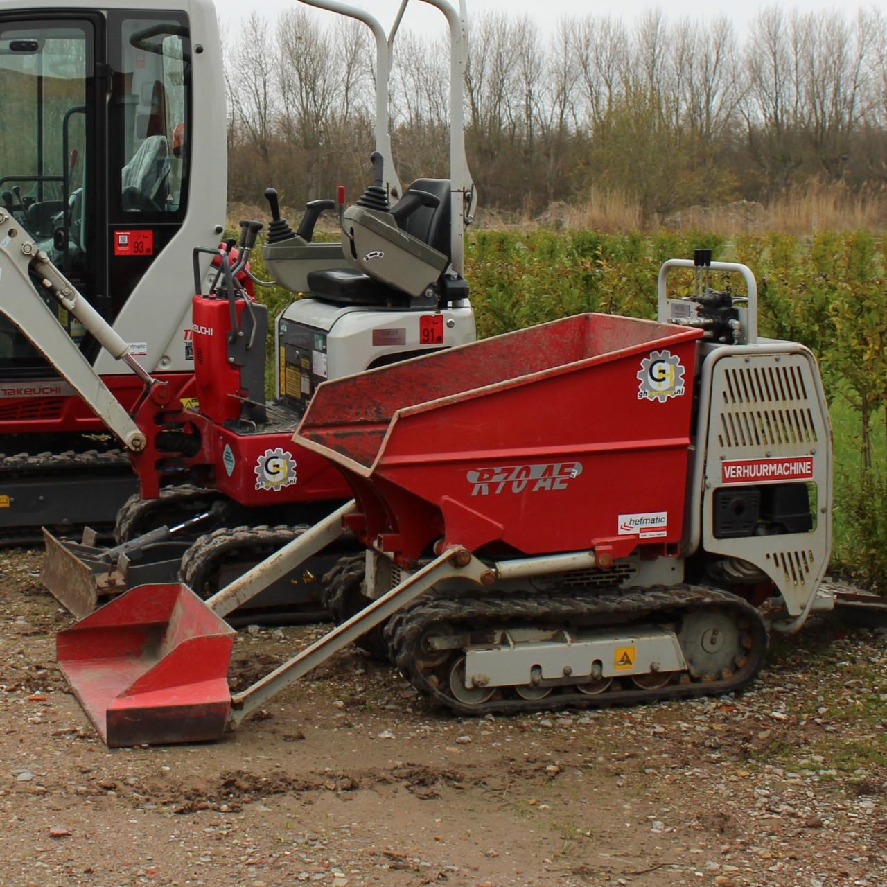 Rupsdumper Te huur