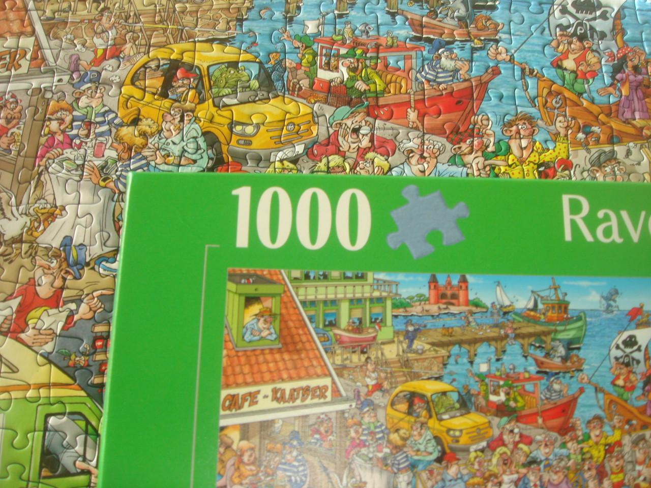 Te koop Complete Poiesz supermarkt comische puzzel Ravensburger 1000