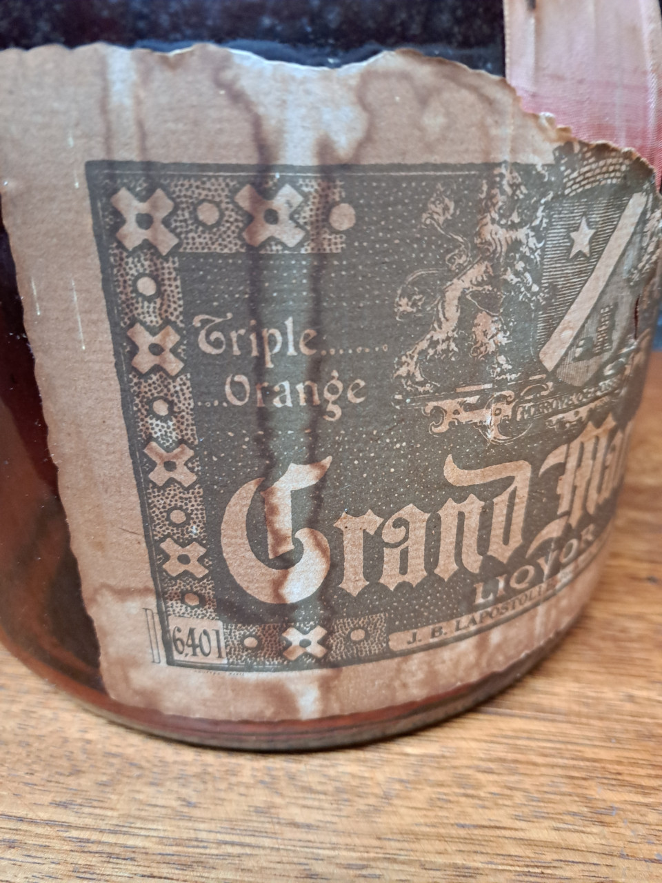 Grote grand marnier fles 6.4 liter