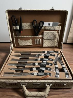 Carl Weill S.G. luxe messenset in koffer