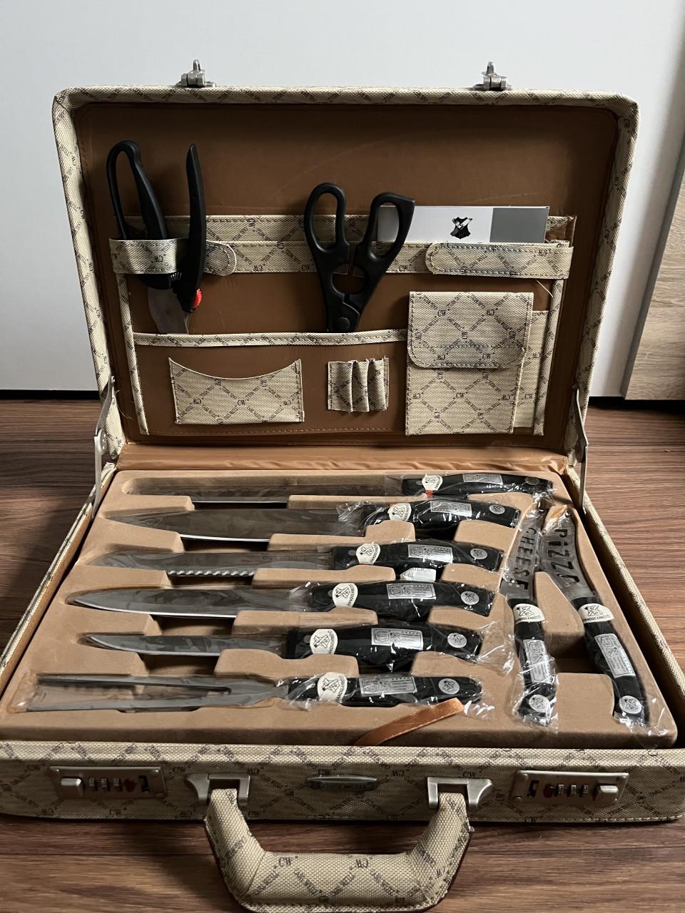 Carl Weill S.G. luxe messenset in koffer