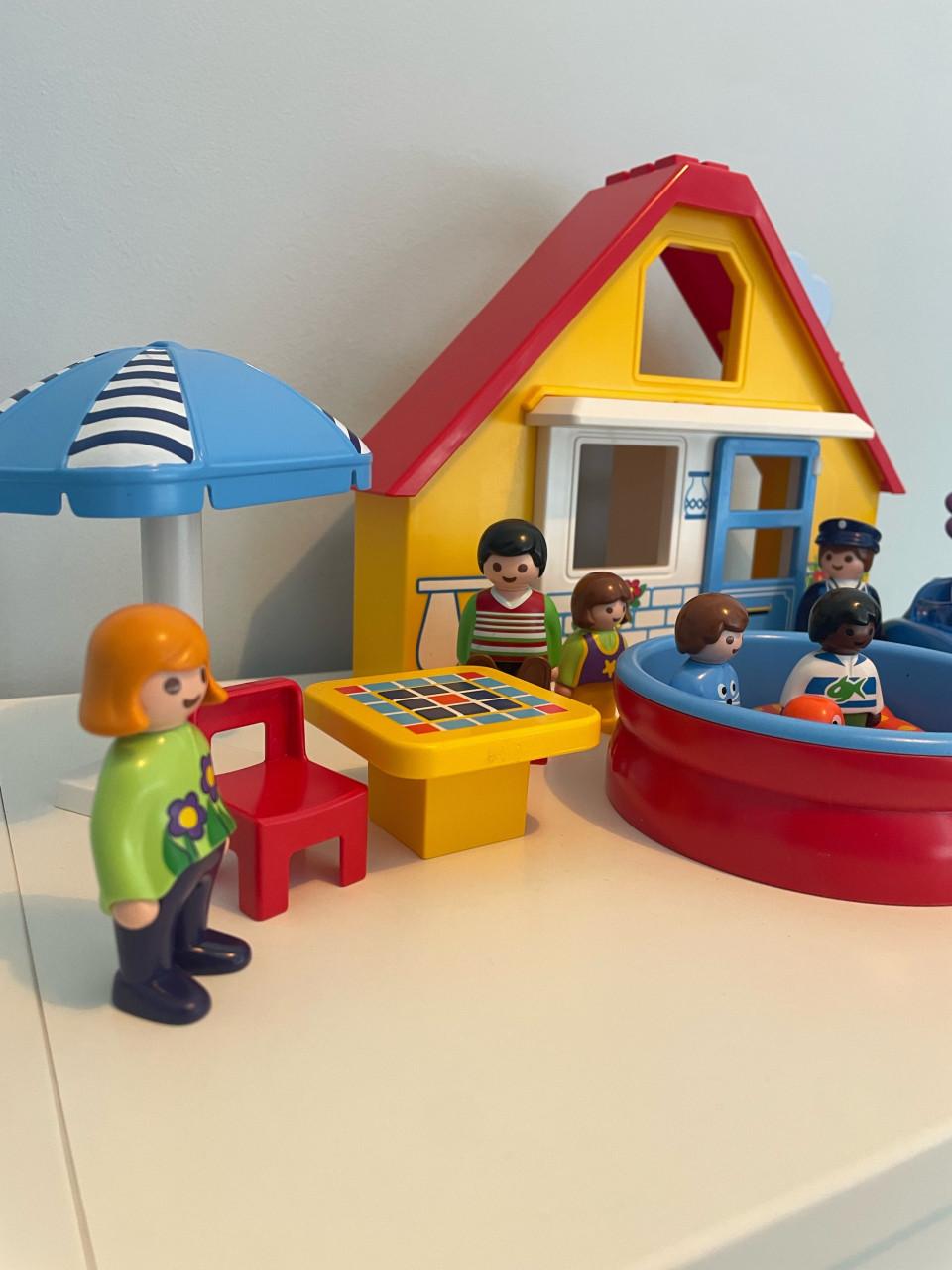 Playmobile 1,2,3 vakantiehuis