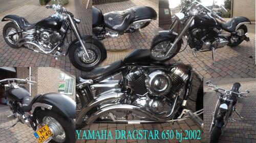 Exclusieve Yamaha dragster 650cc 2002