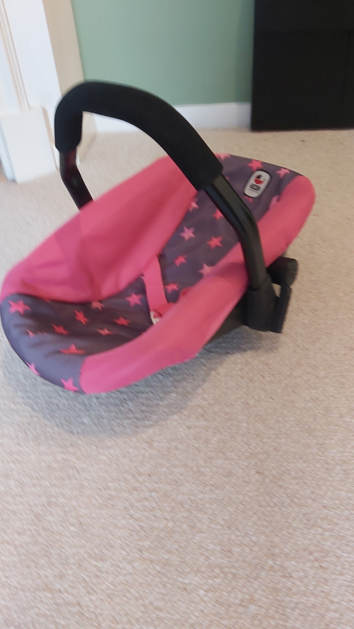 Poppenwagen drie in 1 merk Bayer chic