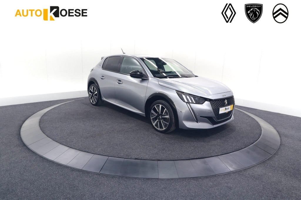 Peugeot 208 puretech 131 eat8 gt | camera | dodehoekdetectie | navigatie | 