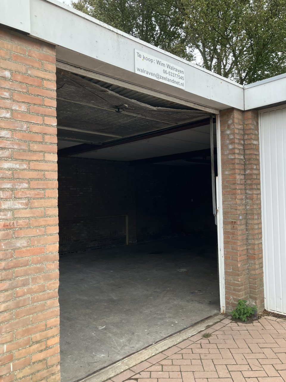 Te koop 3 dubbele extra hoge garagebox