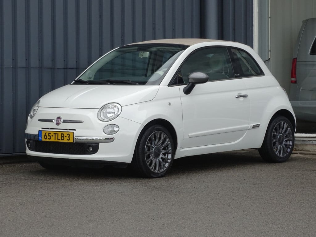 Fiat 500 C 1.2 lounge cabriolet automaat | bluetooth | 16"