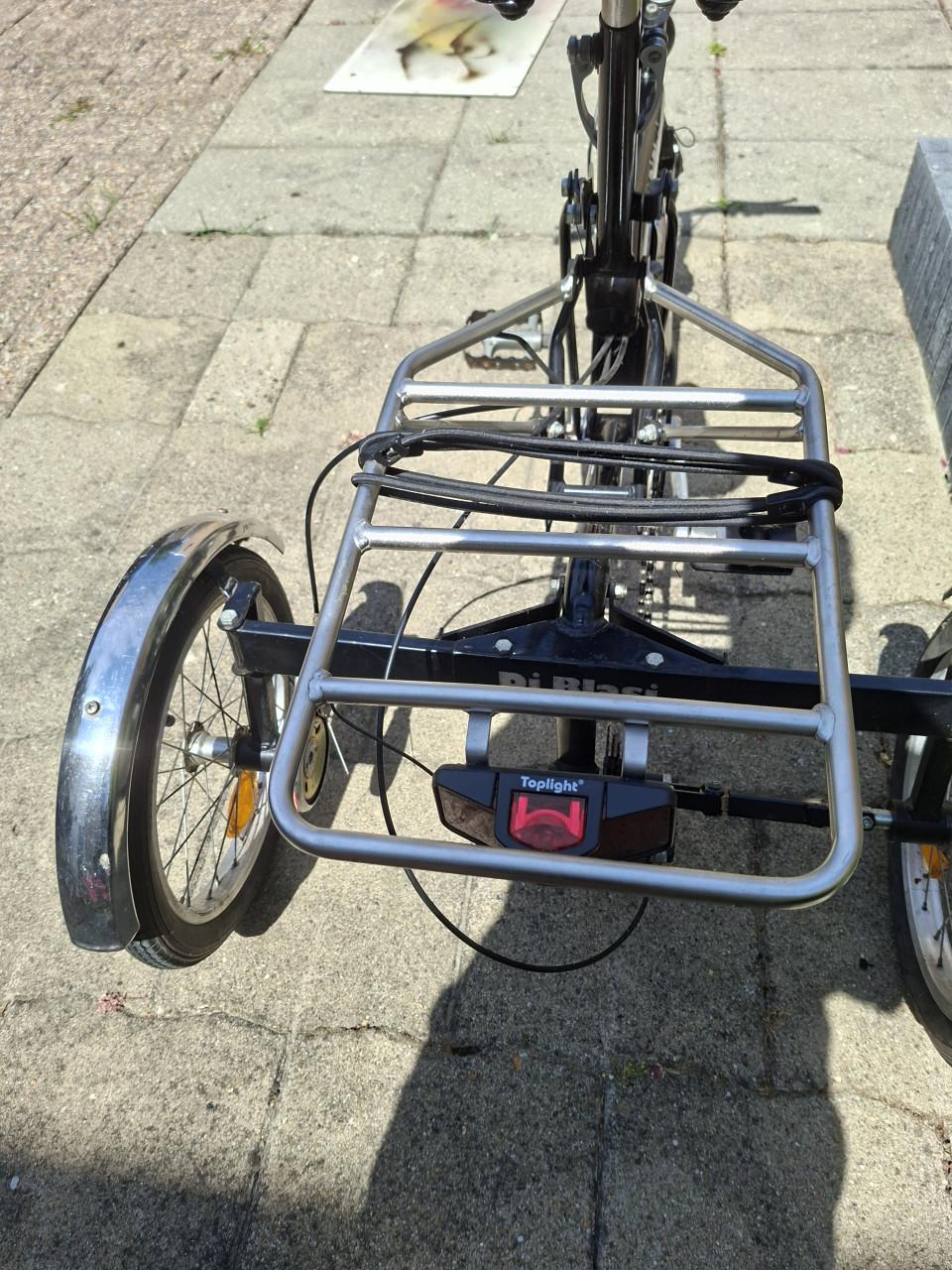Opvouwbare Di Blasi driewieler voor volwassenen