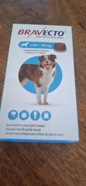 Bravecto vlooien kauwtablet