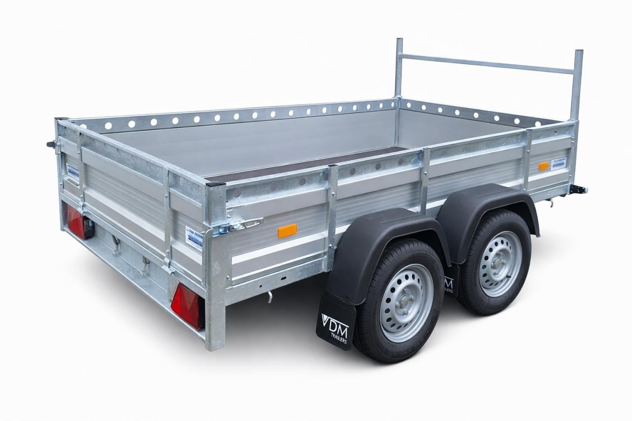 Nieuwe VDM ongeremde bakwagens uit voorraad | 750 kg | Scherpe prijzen
