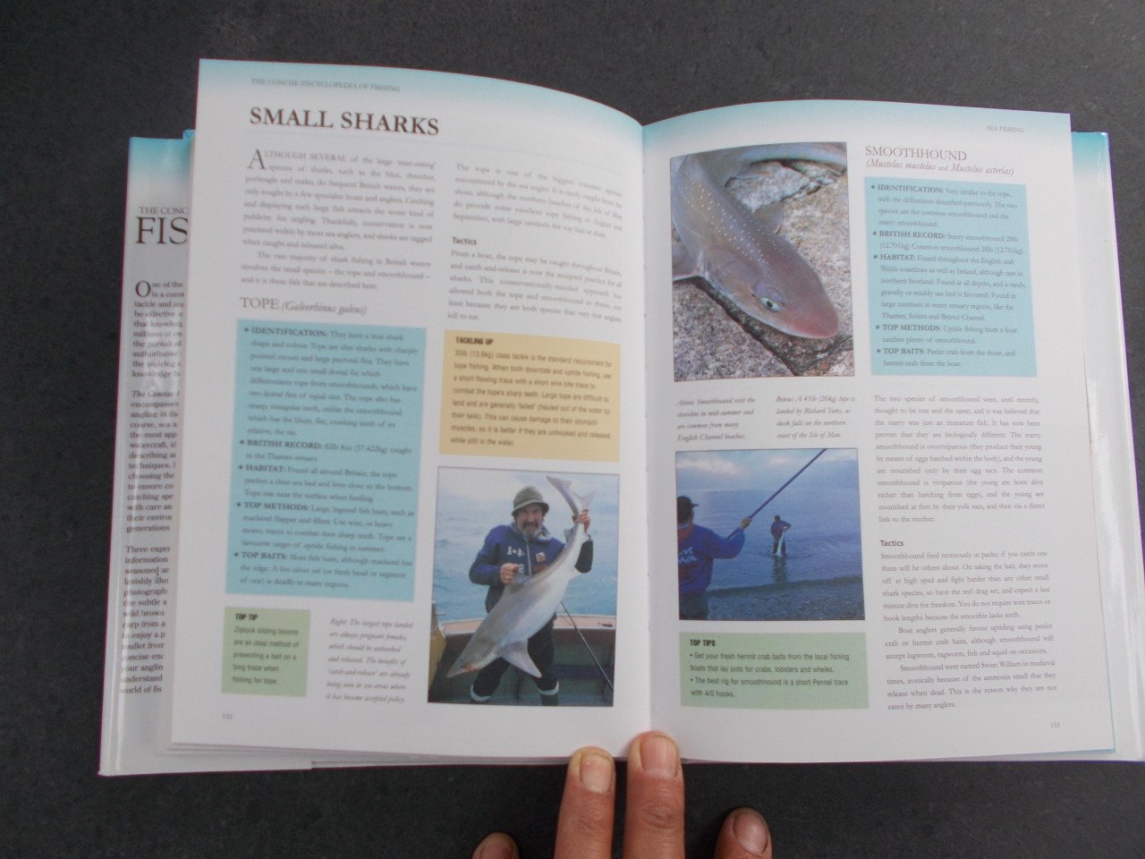 Fishing   zeevissen , zoetwatervissen, vliegvissen . 256 pagina's