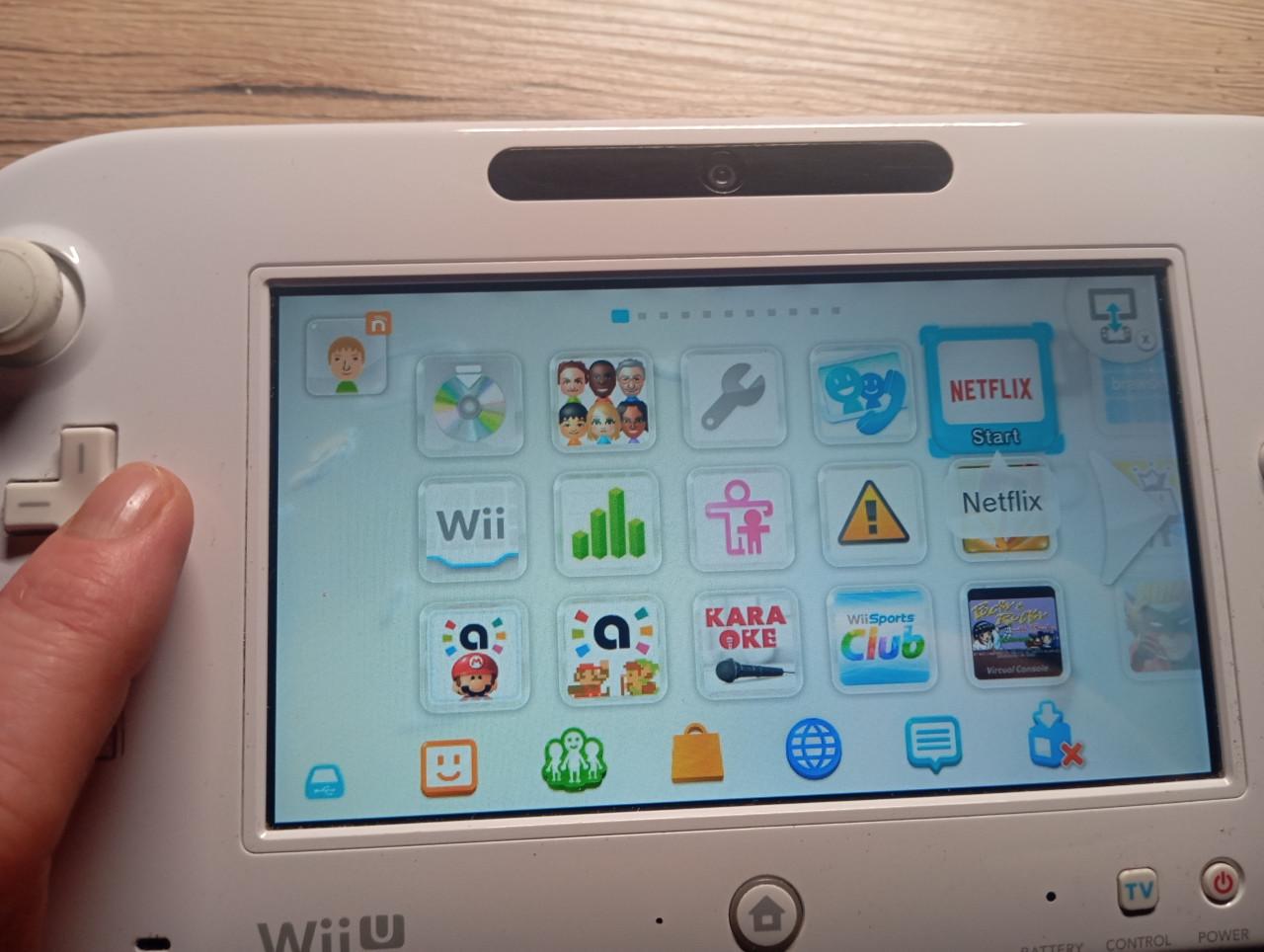 Wii u omgebouwd te koop met veel spellen