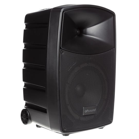 ArtSound U10 Partyspeaker met accu en 2 microfoons  ***300 WATT***