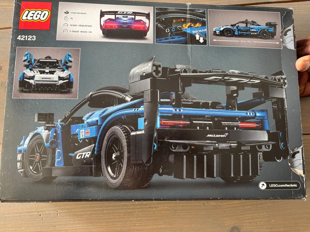 LEGO technic McLaren Senna GTR 42123