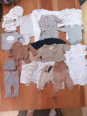 Babykleding neutraal 50/56