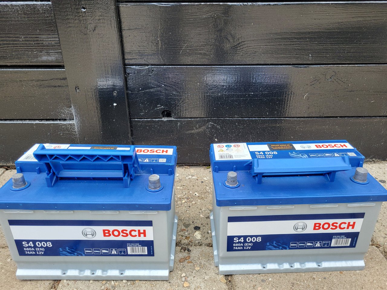 Bosch accu  2x