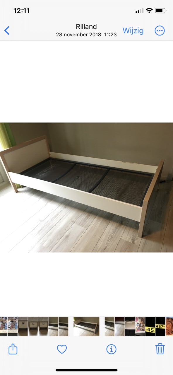 Volledige slaapkamer whitewash eiken/alpinewit.