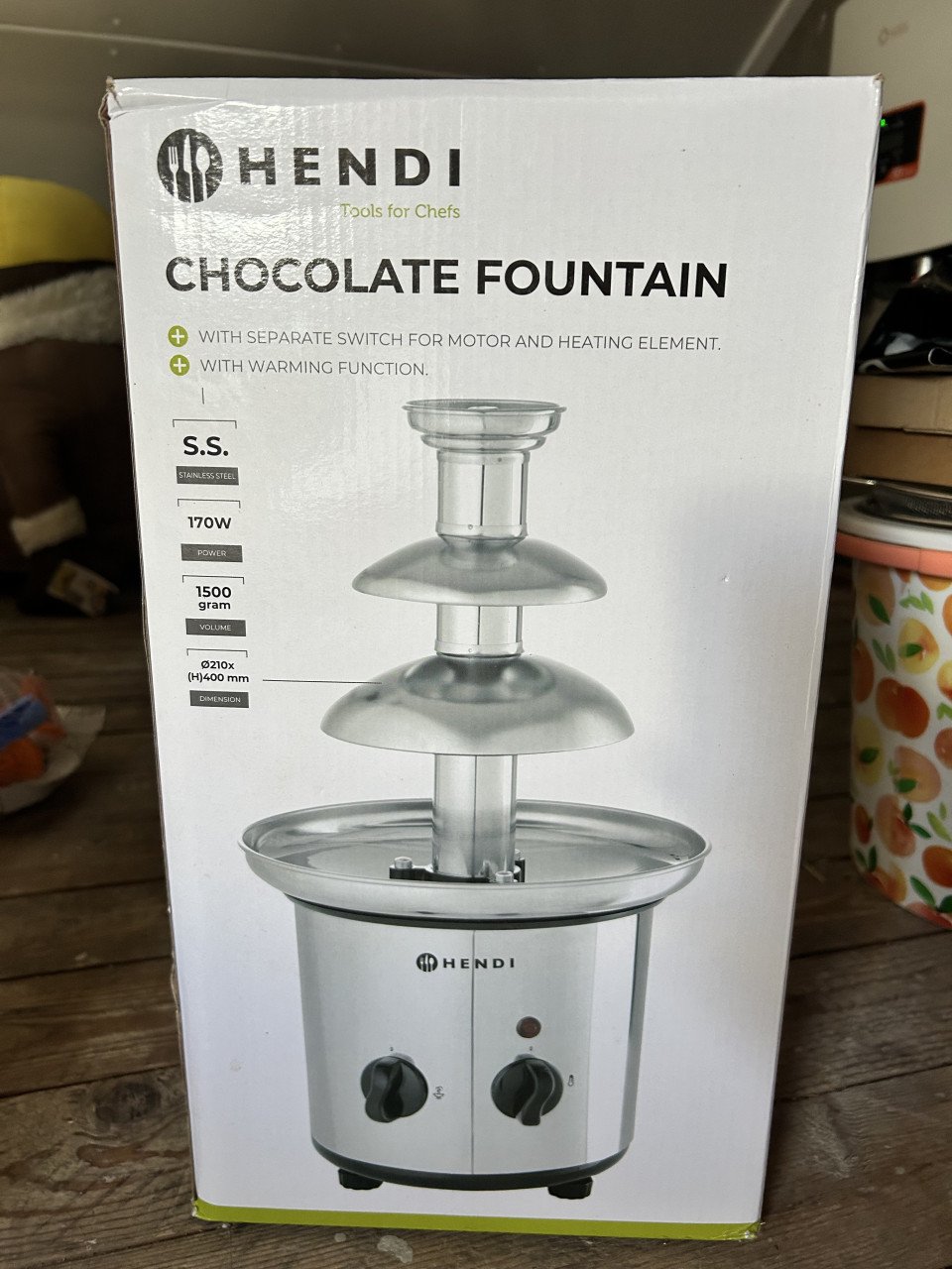 Chocolade fontein