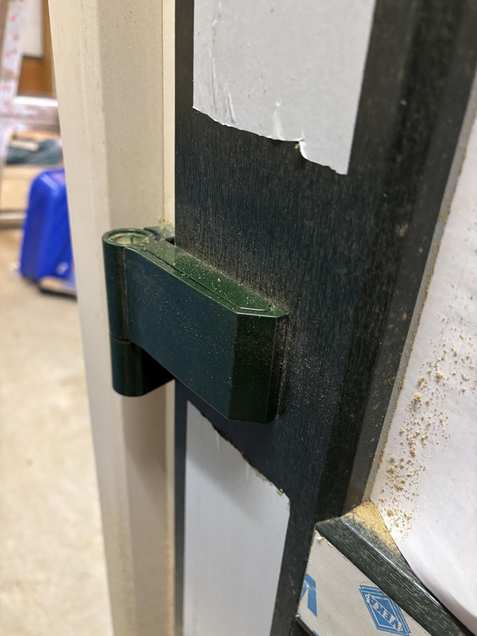 Kunststof achterdeur nieuw