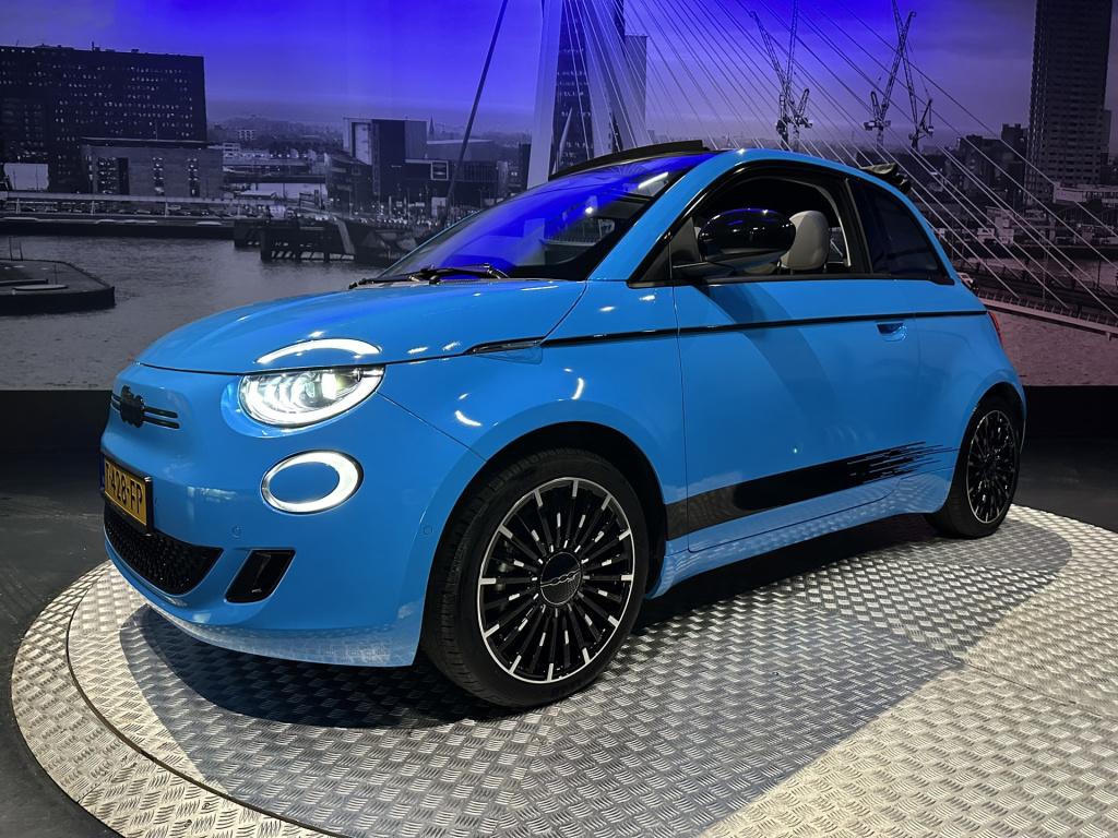Fiat 500 C la prima 42 kwh *wrap*soh96%*camera*leer*btw*
