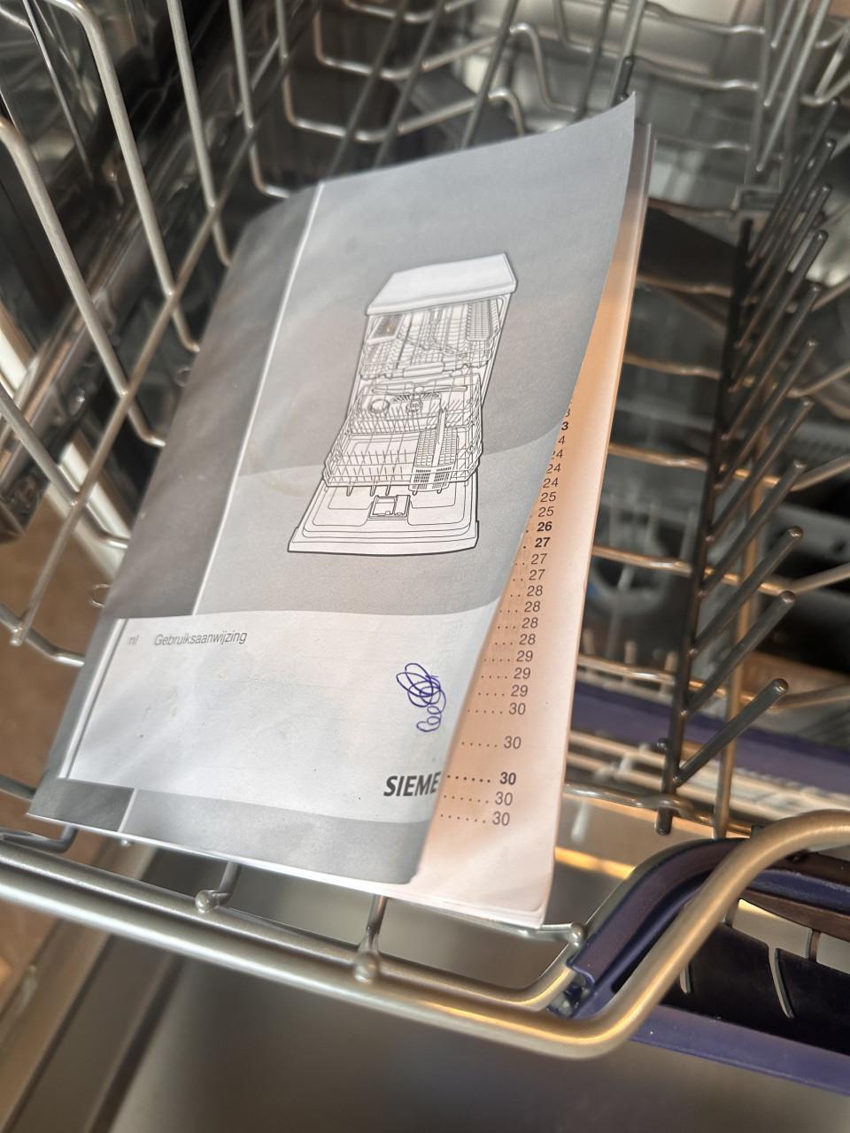 Inbouw vaatwasser Siemens