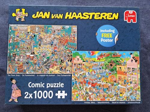Jan van Haasteren puzzel 2x 1000 stukjes