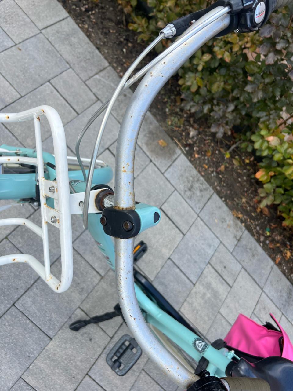 Alpina Kinderfiets 26 inch met voordrager en fietstassen
