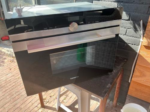 Siemens compacte inbouw stoomoven nooit gebruik