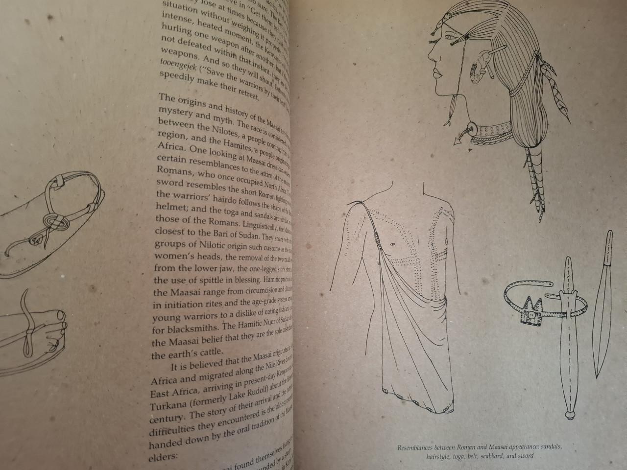Maasai, prachtig fotoboek met begeleidende tekst,