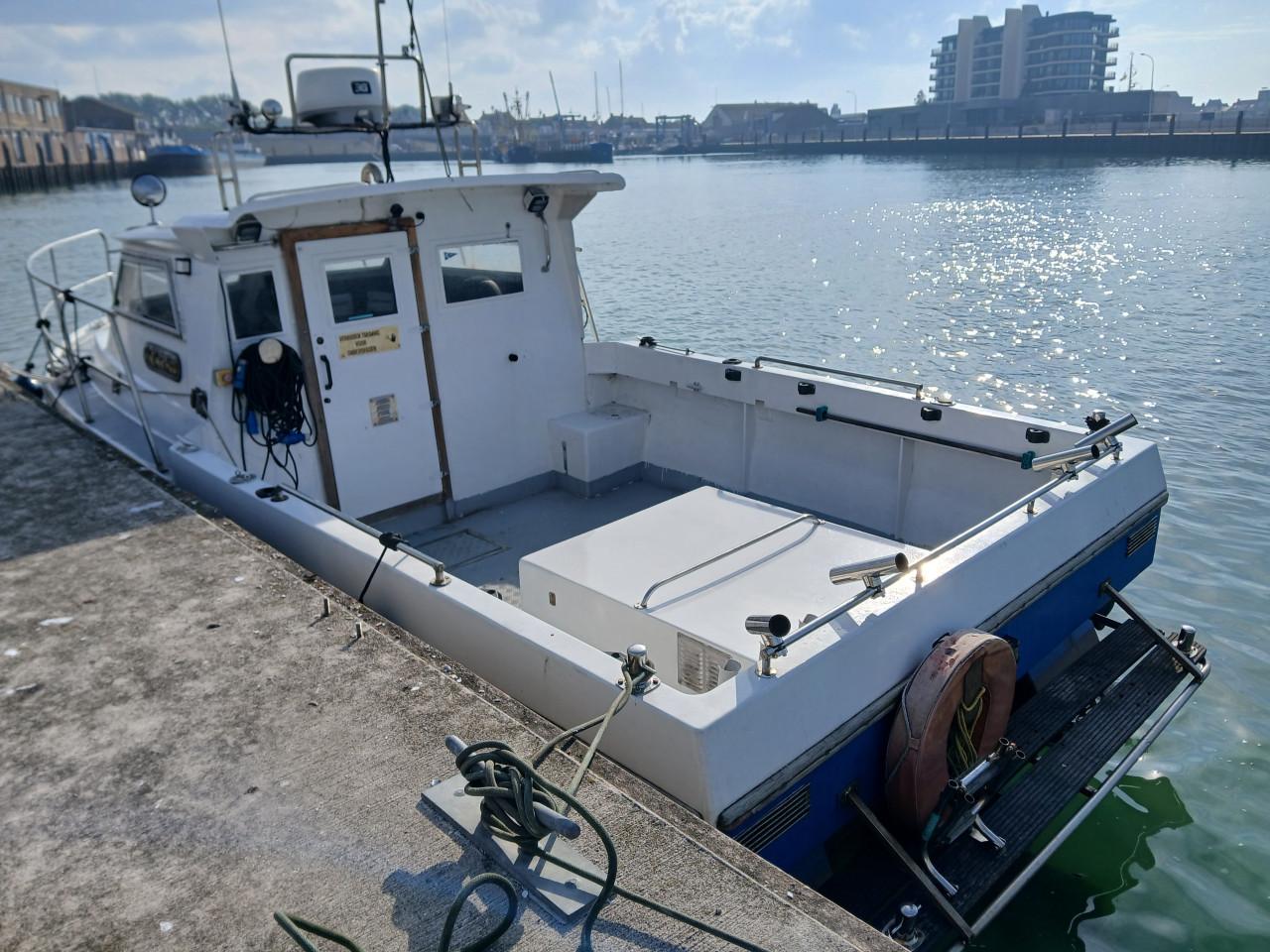 Visboot diesel inboort volvo penta AD41A 200pk!