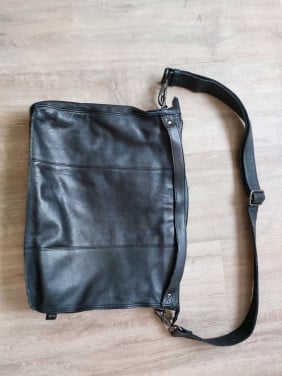 Leren tas