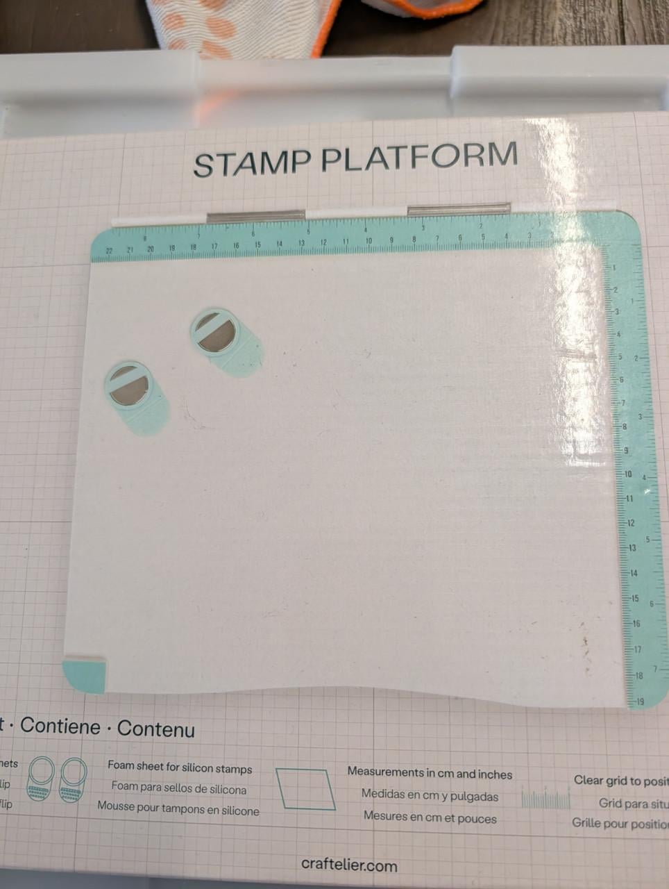Stempels en stempel platform