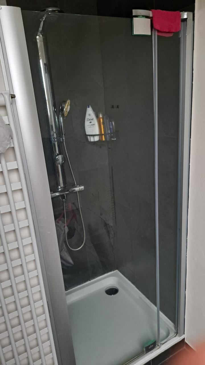 Badmeubel spiegelkast douchedeur