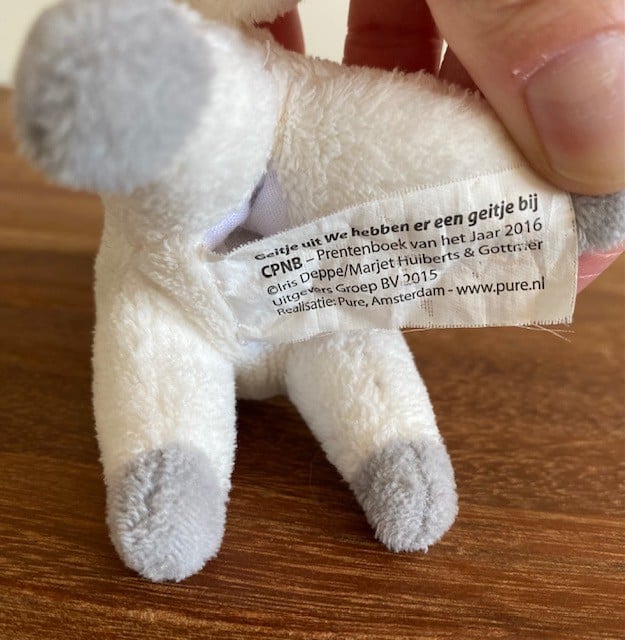 Geitje vingerpoppetje | uit We hebben er een geitje bij
