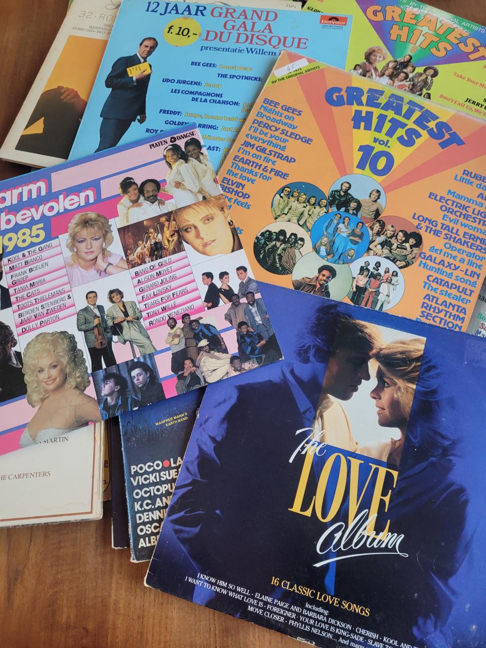 20 verzamel lp's in goede staat!