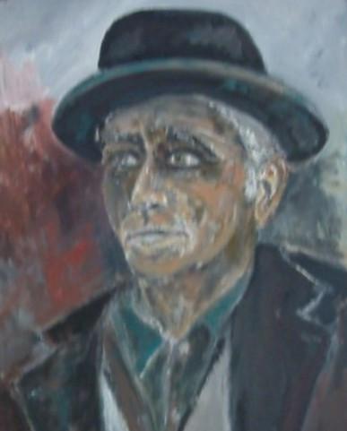 Portretten  40 x50 cm Jac Caljouw Arnemuiden schilderijen