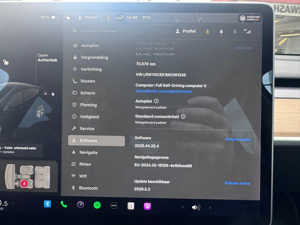 Tesla Model Y long range awd 75 kwh