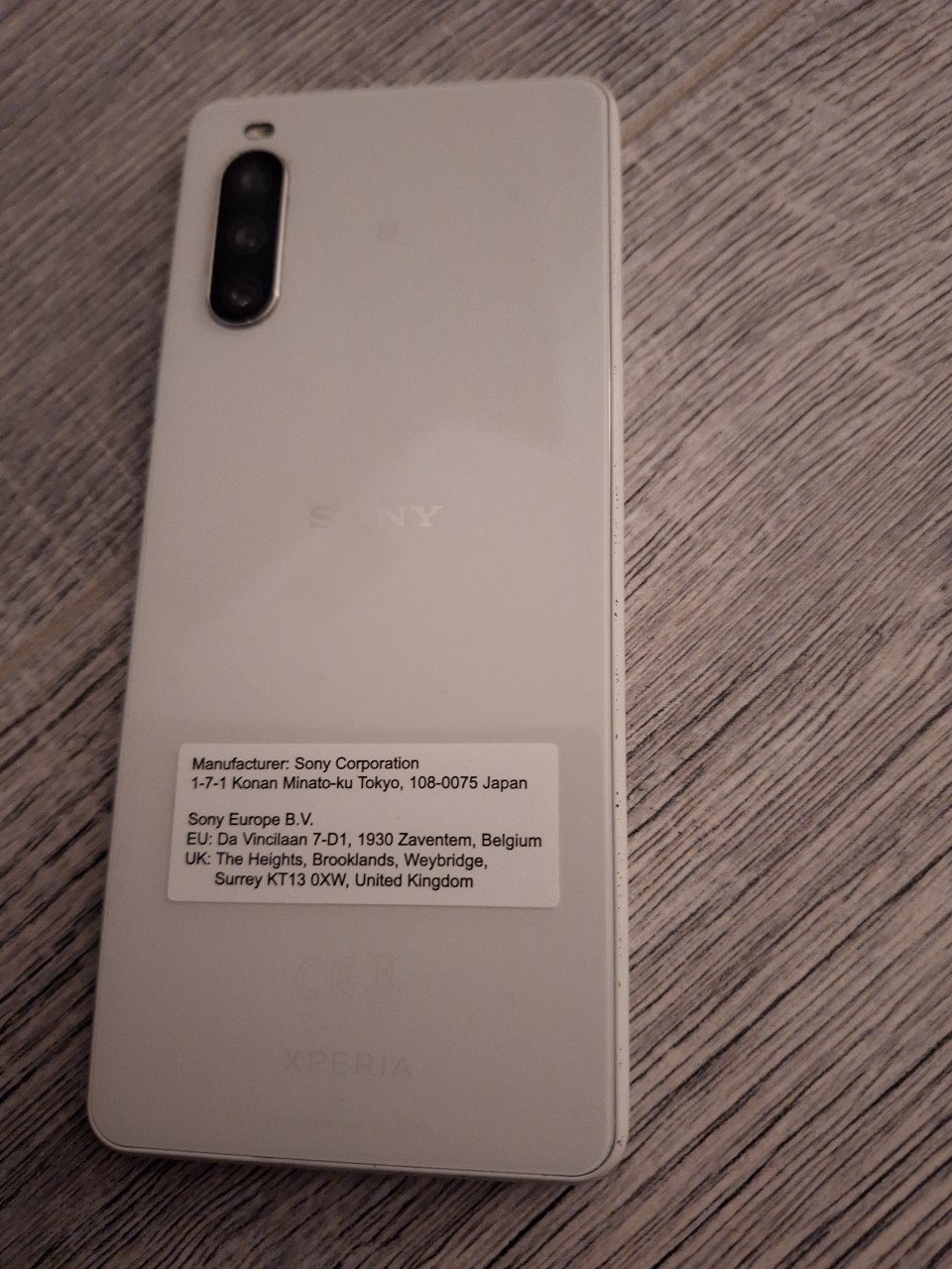 Sony Xperia 10 III Wit
