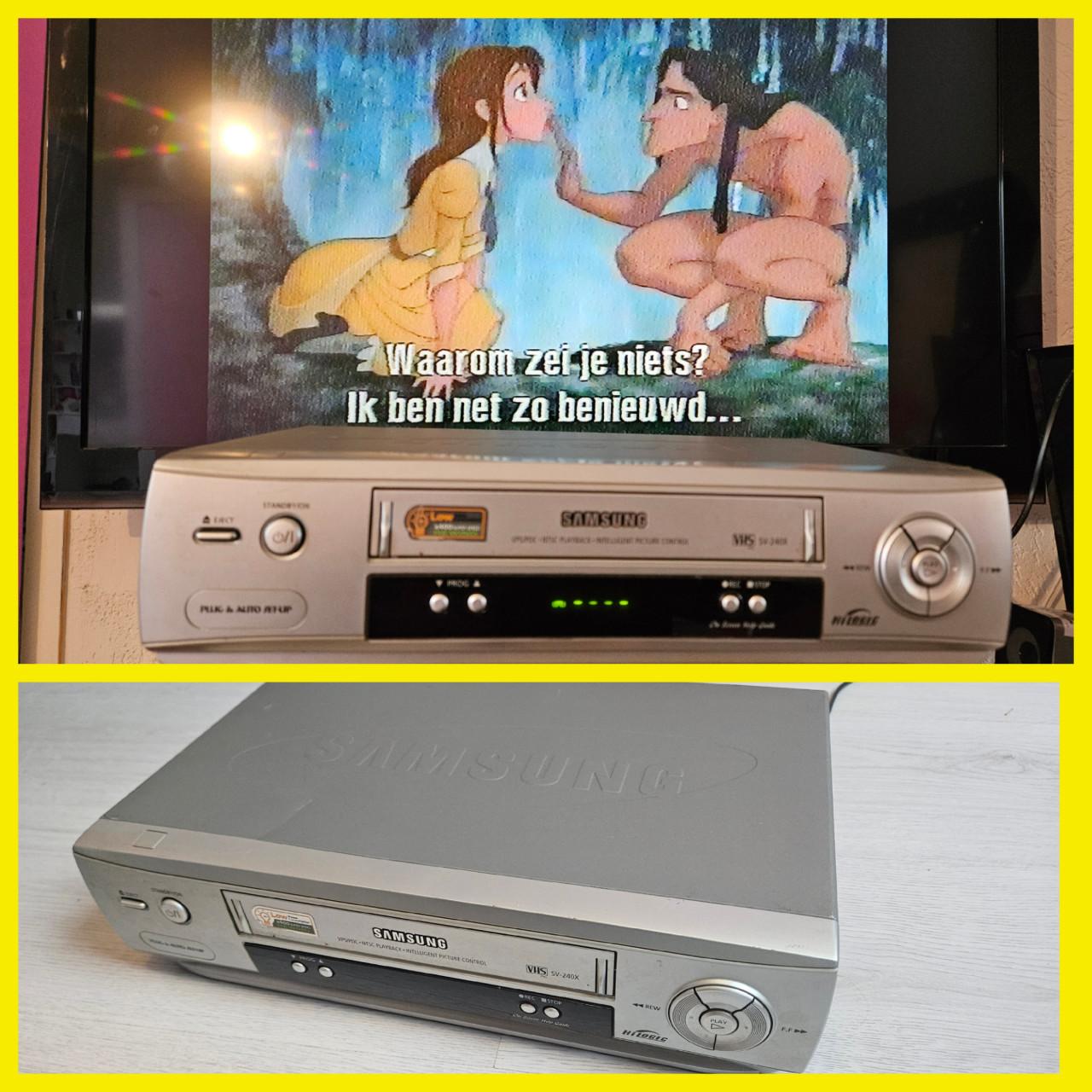 Samsung VHS videorecorder – werkend