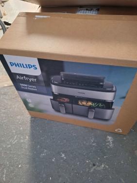 Philips Airfryer 5000 series Dual Basket NA55X-nieuw