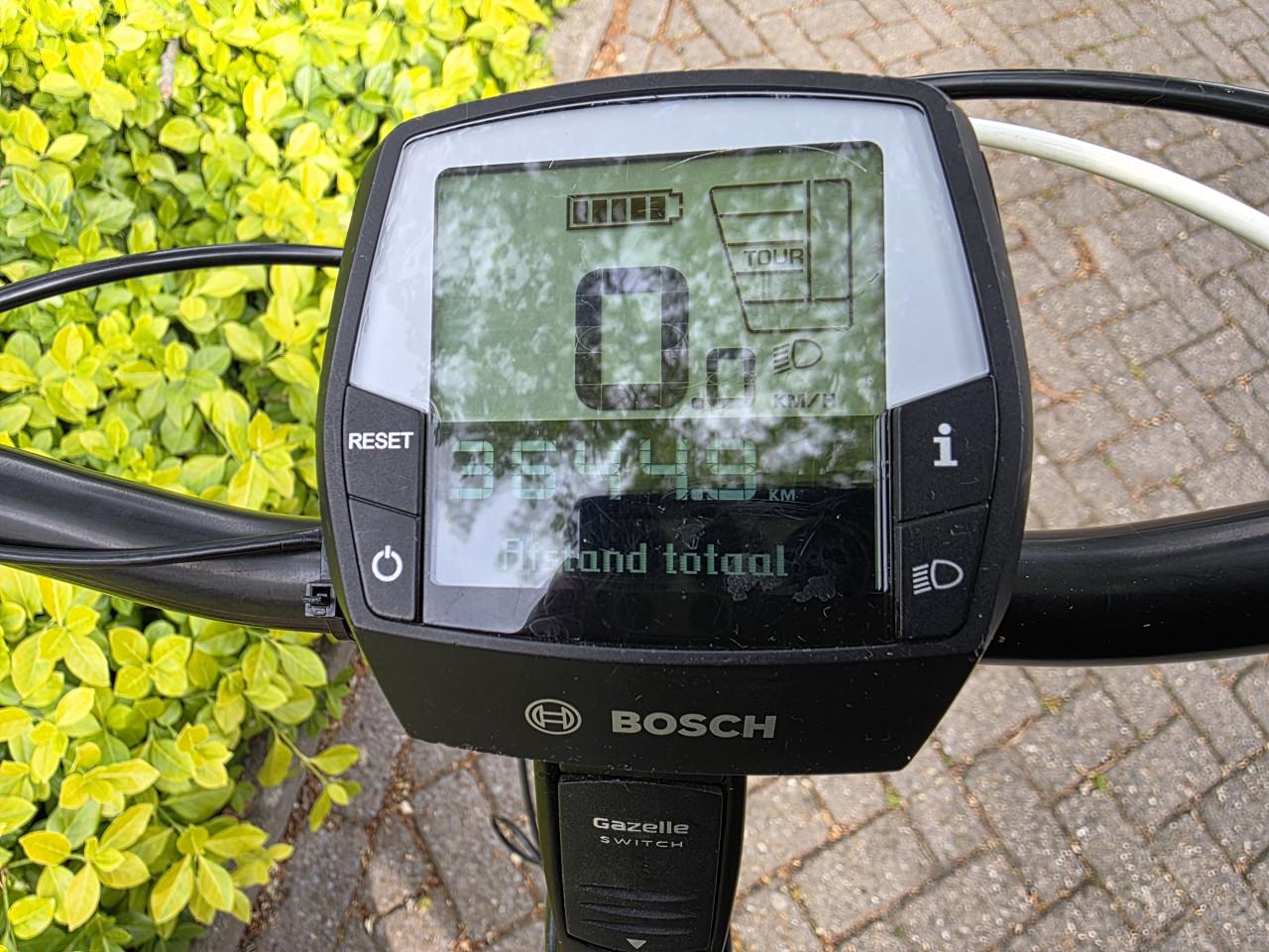 Schitterende Gazelle Grenoble elektrische heren fiets Bosch middenmotor