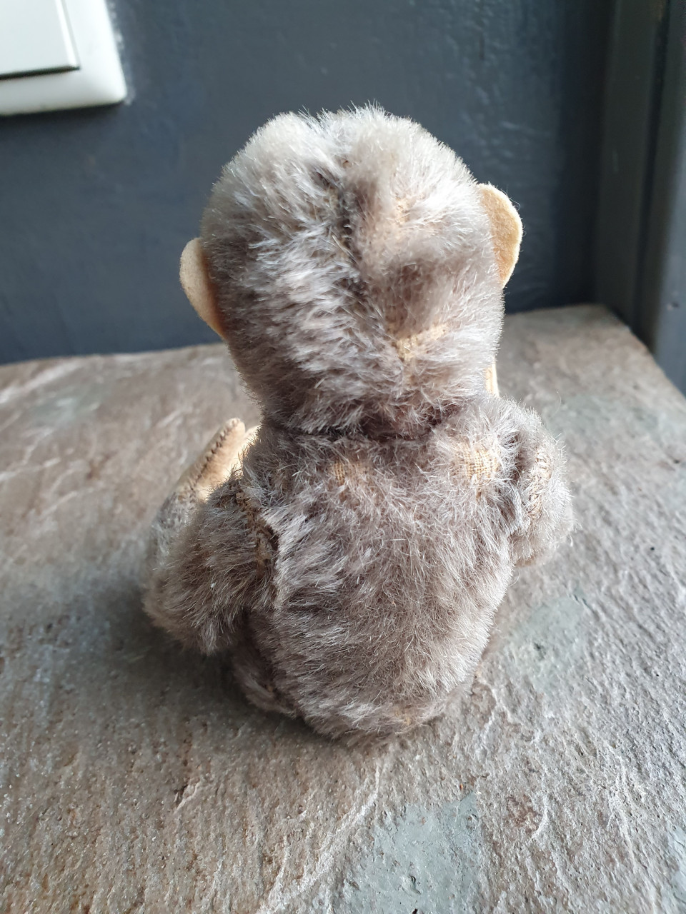 Prachtige heel kleine jaren 50 steiff Aap Jocko made in germany....