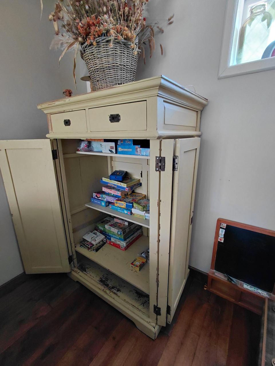 Antieke kast teak
