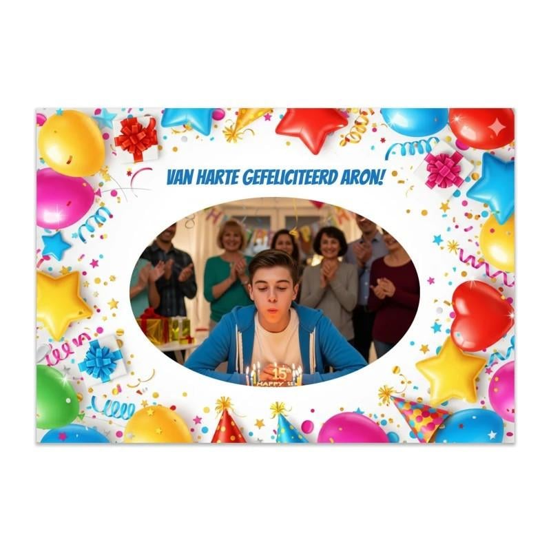 Uitdeel cadeautjes voor verjaardag
