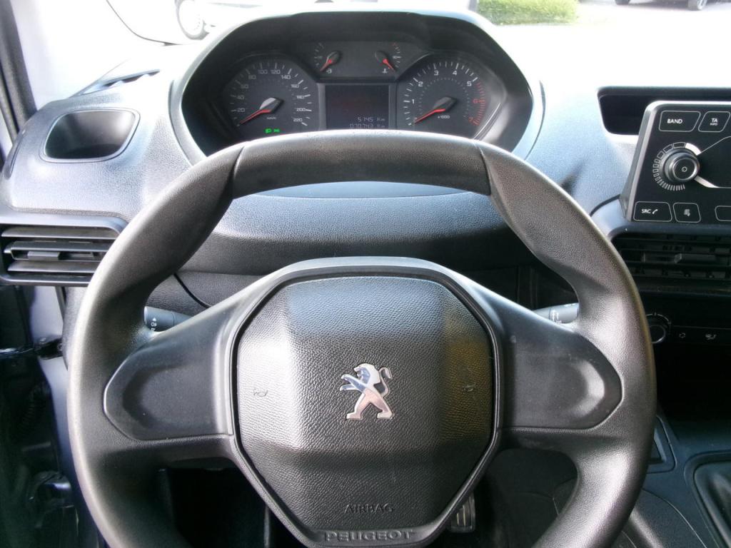 Peugeot Partner 1.5 bluehdi 75 airco, trekhaak, 3-zits