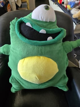 Super knuffel Bisolvon  groen 53 cm